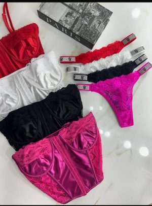 Conjunto Corselet Acetinado