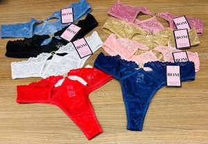 Pacote com 12 Calcinhas Ref 8164