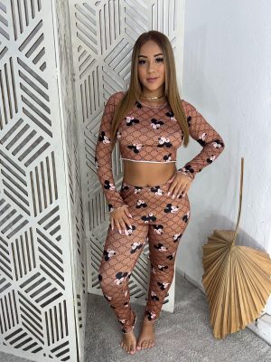 Pijama Inverno Croped