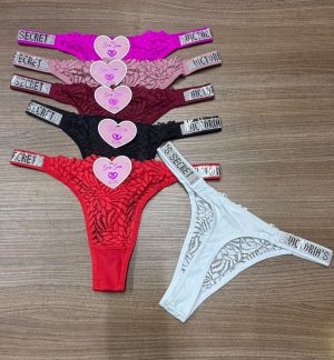 Pacote 12 Calcinhas Victoria's Secret Ref LL02