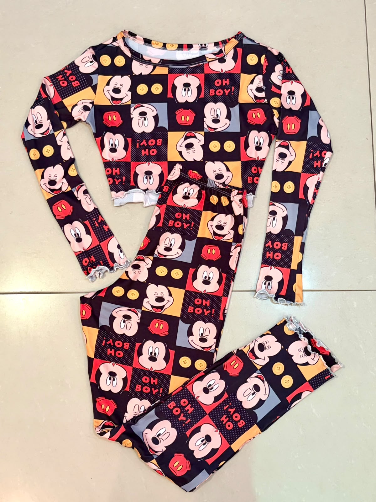 Pijama Croped Inverno Ref 85 - Imagem 9