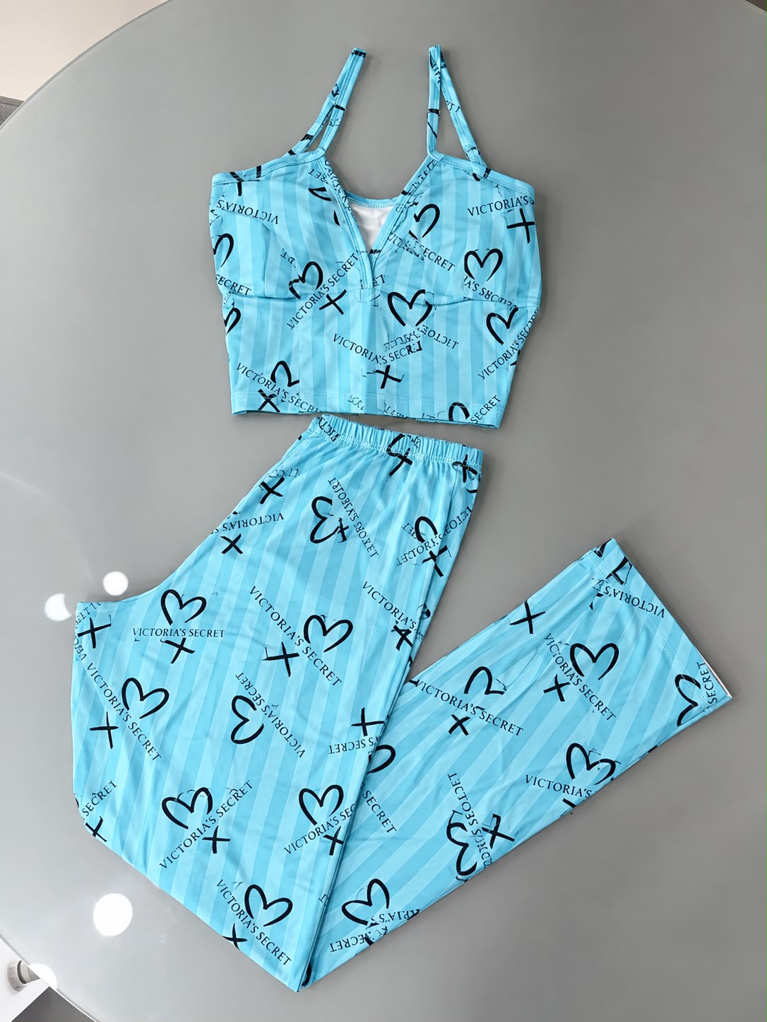 kit 10 Pijamas Croped e Calça Ref 77 - Imagem 2