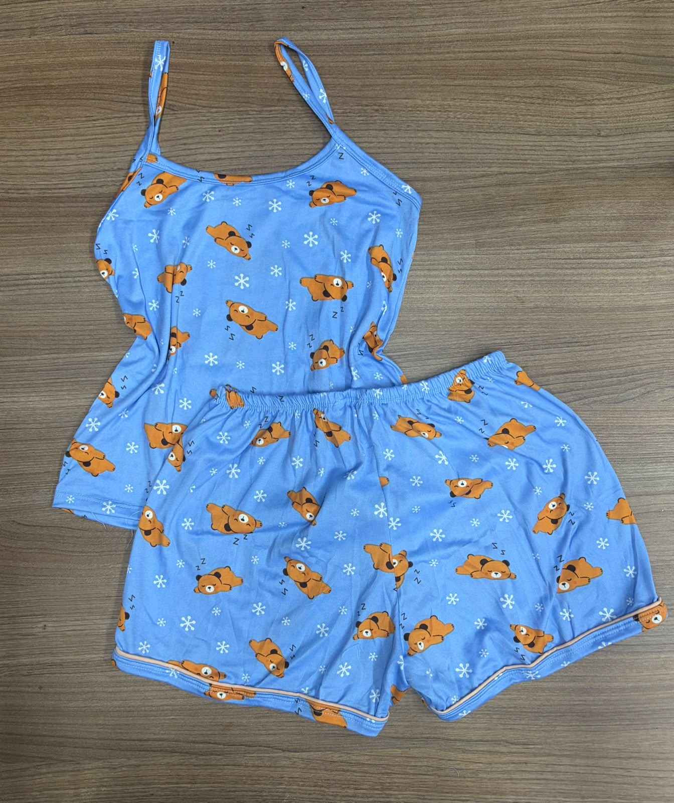 Pijama Alça Short Americano