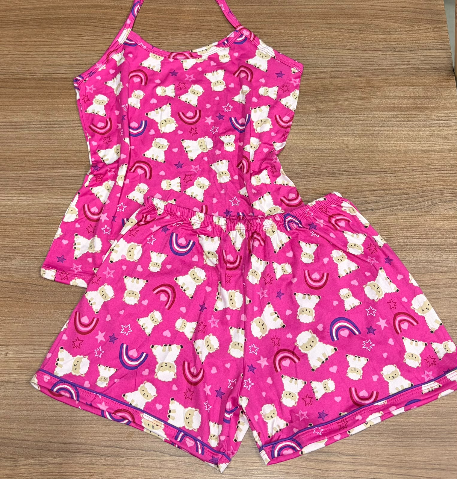 Pijama Alça Short Americano - Imagem 7