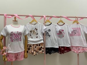 Kit com 10 Pijama Manga VS