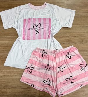 Pijama Blusa Manguinha